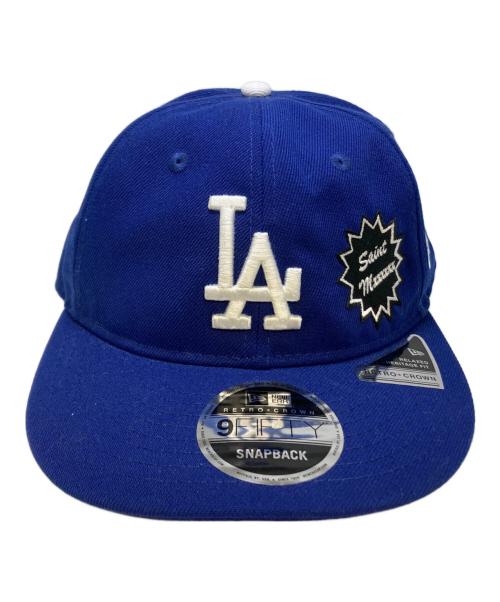New Era（ニューエラ）New Era (ニューエラ) SAINT MICHAEL (セントマイケル) キャップ ブルーの古着・服飾アイテム