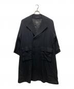 Y'sワイズ）の古着「ウールコート」｜ブラック