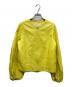 CYCLAS（シクラス）の古着「ボリュームスリーブ ラムレザージャケット」｜イエロー