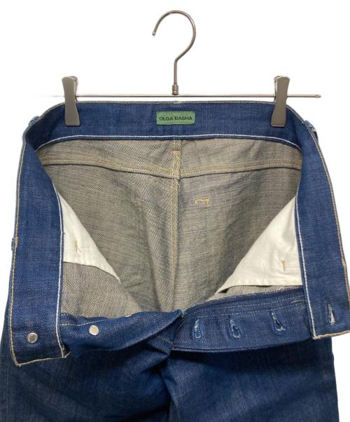OLGA BASHA（オルガ バッシャ）OLGA BASHA (オルガ バッシャ) ストレートデニムパンツ インディゴ サイズ:SIZE 29の古着・服飾アイテム