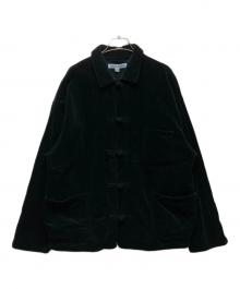 HELLA GREEN×NATAL DESIGN（ヘラグリーン×ネイタルデザイン）の古着「Corduroy Jacket」｜ブラック