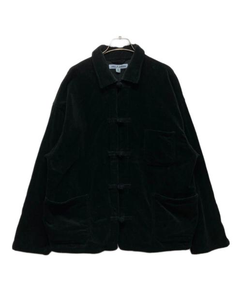 HELLA GREEN（ヘラグリーン）HELLA GREEN (ヘラグリーン) NATAL DESIGN (ネイタルデザイン) Corduroy Jacket ブラック サイズ:SIZE Mの古着・服飾アイテム