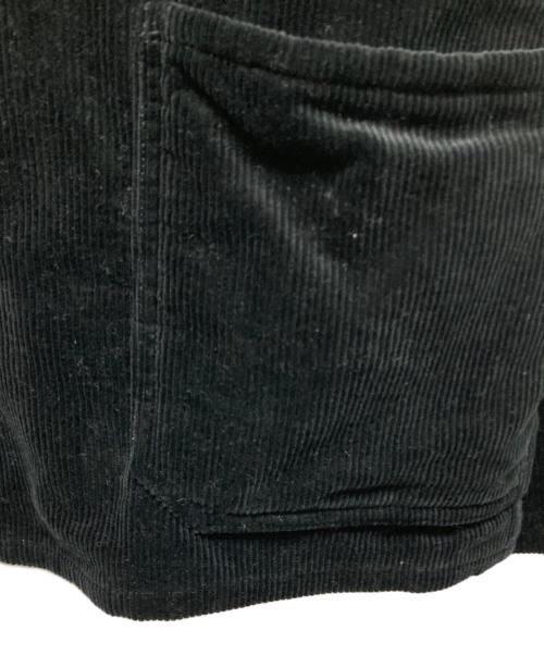 HELLA GREEN（ヘラグリーン）HELLA GREEN (ヘラグリーン) NATAL DESIGN (ネイタルデザイン) Corduroy Jacket ブラック サイズ:SIZE Mの古着・服飾アイテム