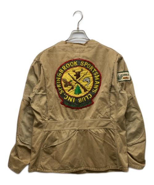 10-X（テン）10-X (テン) ワッペンハンティングジャケット ベージュ サイズ:SIZE 42の古着・服飾アイテム