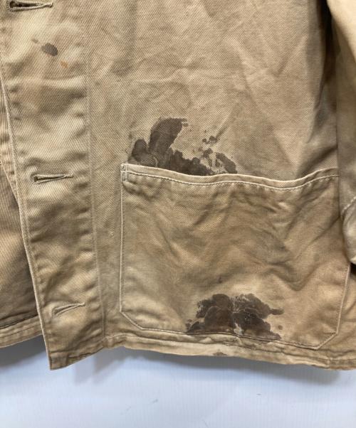 10-X（テン）10-X (テン) ワッペンハンティングジャケット ベージュ サイズ:SIZE 42の古着・服飾アイテム