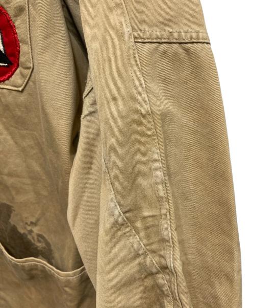 10-X（テン）10-X (テン) ワッペンハンティングジャケット ベージュ サイズ:SIZE 42の古着・服飾アイテム