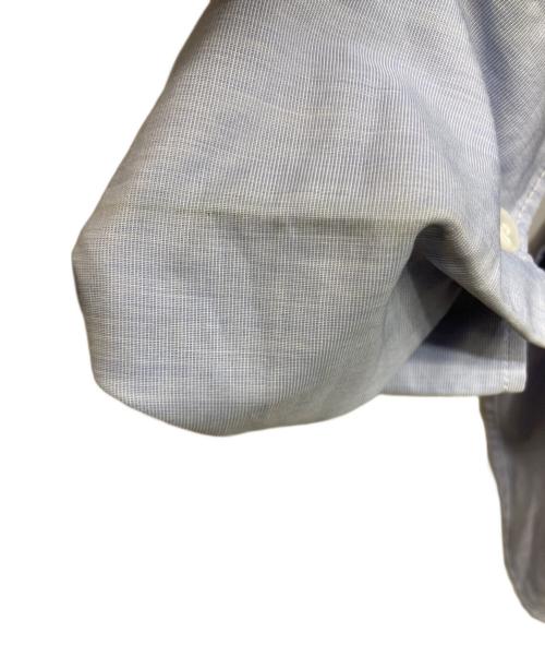 SALON C. LUNDMAN（サロン シー ルンドマン）SALON C. LUNDMAN (サロン シー ルンドマン) ダブルカフスシャツ ブルー サイズ:SIZE Mの古着・服飾アイテム