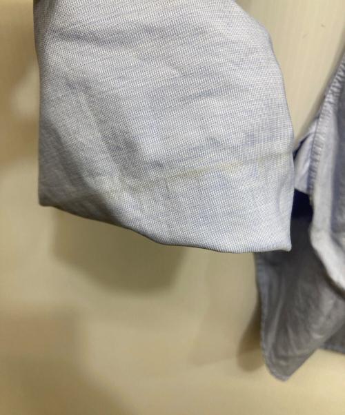 SALON C. LUNDMAN（サロン シー ルンドマン）SALON C. LUNDMAN (サロン シー ルンドマン) ダブルカフスシャツ ブルー サイズ:SIZE Mの古着・服飾アイテム