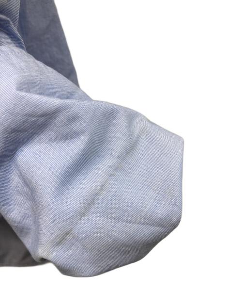 SALON C. LUNDMAN（サロン シー ルンドマン）SALON C. LUNDMAN (サロン シー ルンドマン) ダブルカフスシャツ ブルー サイズ:SIZE Mの古着・服飾アイテム