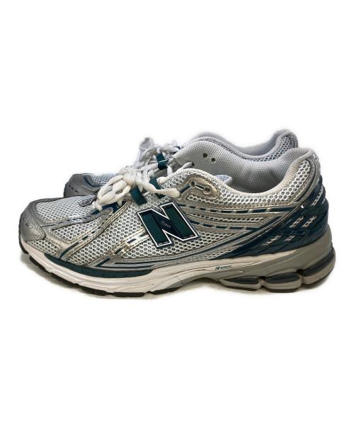 NEW BALANCE（ニューバランス）NEW BALANCE (ニューバランス) ローカットスニーカー グレー×グリーン サイズ:29の古着・服飾アイテム