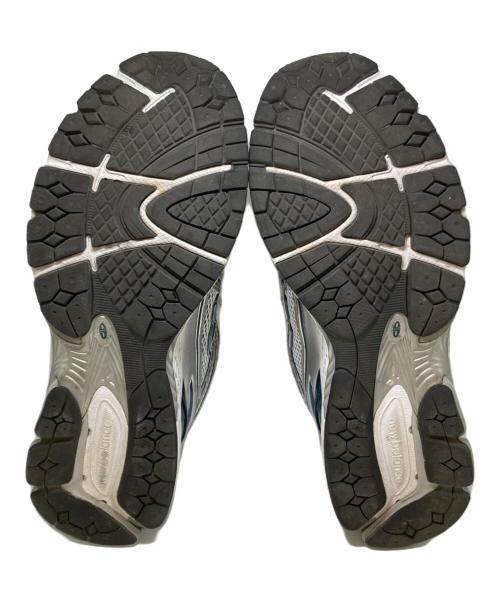 NEW BALANCE（ニューバランス）NEW BALANCE (ニューバランス) ローカットスニーカー グレー×グリーン サイズ:29の古着・服飾アイテム