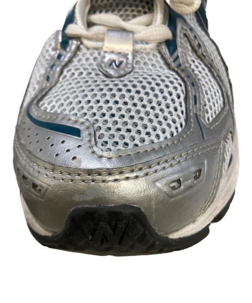 NEW BALANCE（ニューバランス）NEW BALANCE (ニューバランス) ローカットスニーカー グレー×グリーン サイズ:29の古着・服飾アイテム