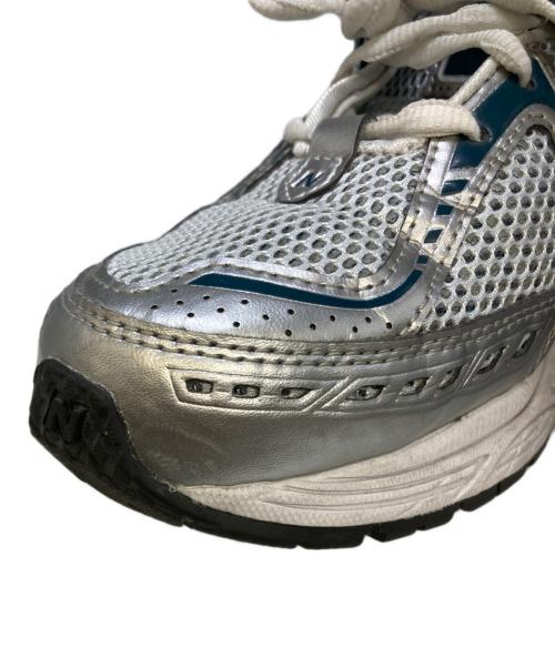 NEW BALANCE（ニューバランス）NEW BALANCE (ニューバランス) ローカットスニーカー グレー×グリーン サイズ:29の古着・服飾アイテム