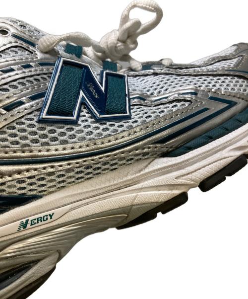 NEW BALANCE（ニューバランス）NEW BALANCE (ニューバランス) ローカットスニーカー グレー×グリーン サイズ:29の古着・服飾アイテム