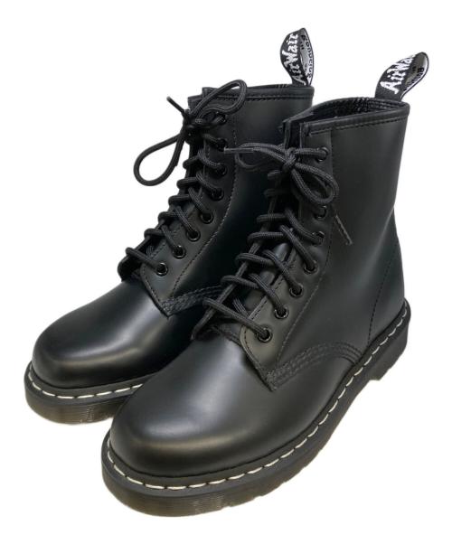 Dr.Martens（ドクターマーチン）Dr.Martens (ドクターマーチン) 1460 ホワイトステッチ 8 ホール ブーツ ブラック サイズ:UK5/EU38の古着・服飾アイテム