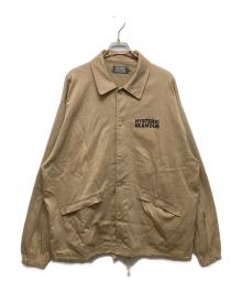 Hysteric Glamour（ヒステリックグラマー）の古着「MOTOR CITY MICHIGAN コーチジャケット」｜ベージュ