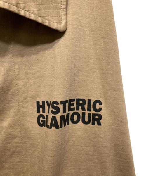 Hysteric Glamour（ヒステリックグラマー）Hysteric Glamour (ヒステリックグラマー) MOTOR CITY MICHIGAN コーチジャケット ベージュ サイズ:XLの古着・服飾アイテム