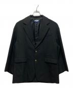 MAISON SPECIALメゾンスペシャル）の古着「コーデュラウール金釦ブレザー」｜ブラック
