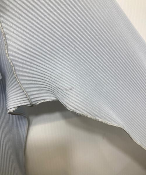 todo kotohayokozawa（トゥードゥー コトハヨコザワ）todo kotohayokozawa (トゥードゥー コトハヨコザワ) プリーツデザインワンピース ブルー サイズ:FREEの古着・服飾アイテム