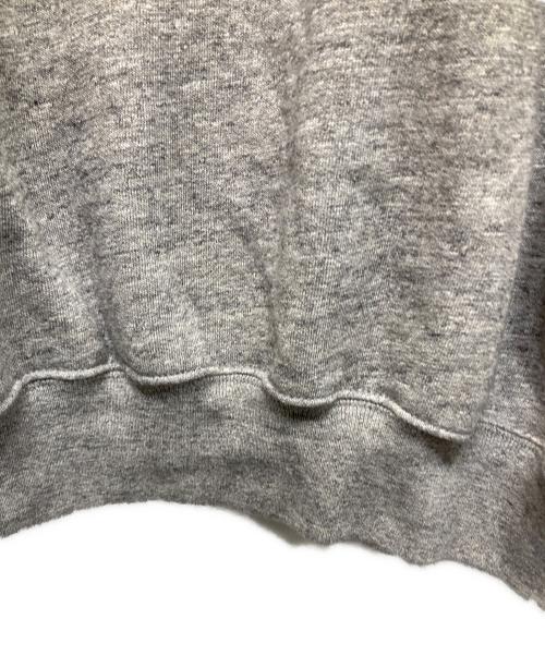 POLO RALPH LAUREN（ポロ・ラルフローレン）POLO RALPH LAUREN (ポロ・ラルフローレン) カレッジロゴ刺繍スウェット グレー サイズ:Sの古着・服飾アイテム