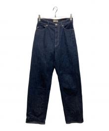 YANUK（ヤヌーク）の古着「ボーイズストレート"LEA"」｜インディゴ