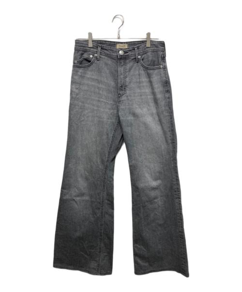 YANUK（ヤヌーク）YANUK (ヤヌーク) CLAIRE フレアデニムパンツ グレー サイズ:26の古着・服飾アイテム