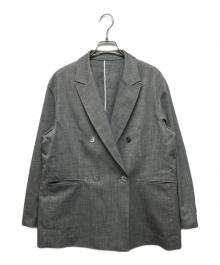 23区（ニジュウサンク）の古着「スラブツイードストレッチ ジャケット」｜グレー