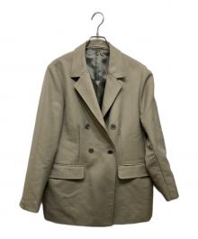 THREE DOTS（スリードッツ）の古着「Wool twill jacket」｜ベージュ