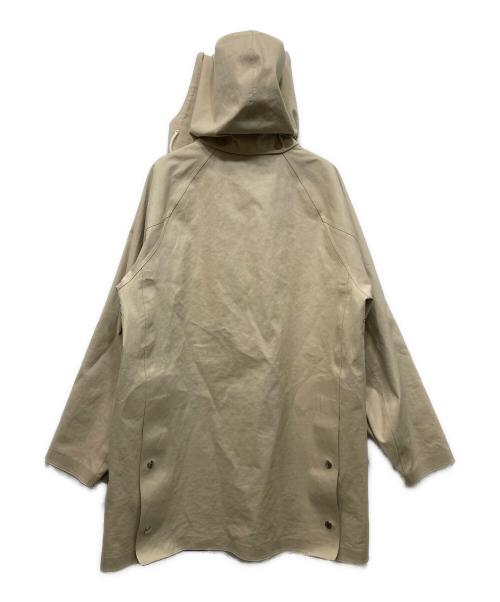 MACKINTOSH（マッキントッシュ）MACKINTOSH (マッキントッシュ) ゴム引きフーデッドコート ベージュ サイズ:38の古着・服飾アイテム