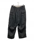 nanamicaナナミカ）の古着「Cargo Deck Pants」｜ブラック