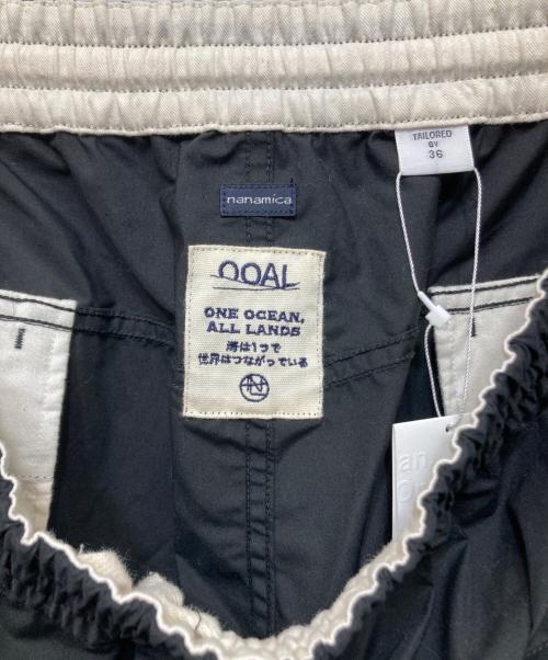 nanamica（ナナミカ）nanamica (ナナミカ) Cargo Deck Pants ブラック サイズ:36の古着・服飾アイテム