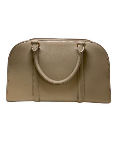 Saint Laurent Paris（サンローランパリ）Saint Laurent Paris (サンローランパリ) ダッフルロック 2WAYハンドバッグ ベージュの古着・服飾アイテム