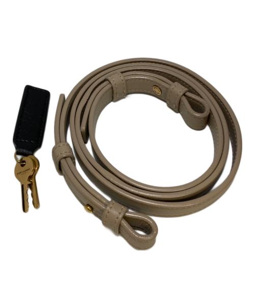 Saint Laurent Paris（サンローランパリ）Saint Laurent Paris (サンローランパリ) ダッフルロック 2WAYハンドバッグ ベージュの古着・服飾アイテム