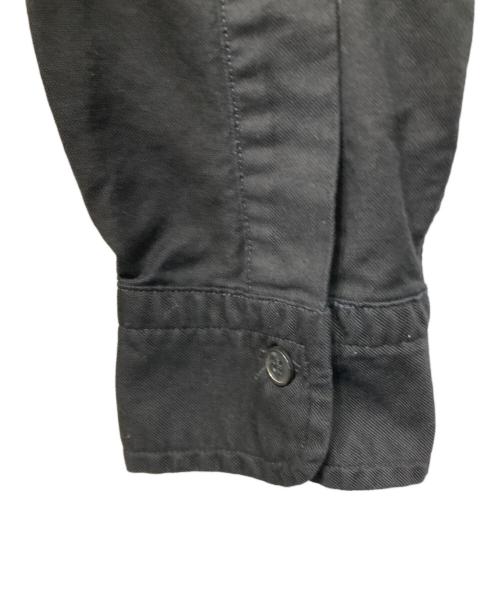 BROOKS BROTHERS（ブルックスブラザーズ）BROOKS BROTHERS (ブルックスブラザーズ) Ron Herman (ロンハーマン) ブラック染め ボタンダウンシャツ ブラック サイズ:15の古着・服飾アイテム