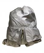 AMODESTモデスト）の古着「バックパック」｜シルバー