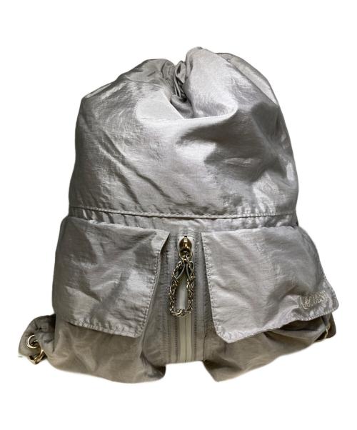 AMODEST（モデスト）AMODEST (モデスト) バックパック シルバーの古着・服飾アイテム
