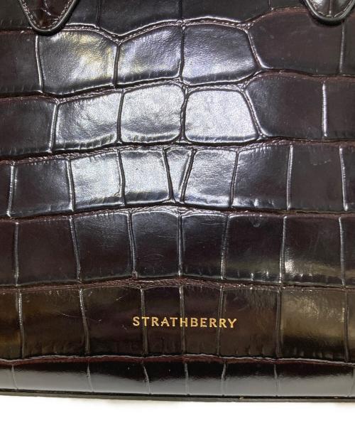 STRATHBERRY（ストラスベリー）STRATHBERRY (ストラスベリー) Midi Tote ブラウンの古着・服飾アイテム