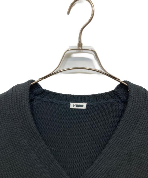 H BEAUTY&YOUTH（エイチ ビューティー&ユース）H BEAUTY&YOUTH (エイチ ビューティー&ユース) ニットカーディガン ブラック サイズ:FREEの古着・服飾アイテム