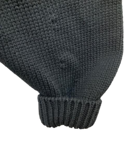 H BEAUTY&YOUTH（エイチ ビューティー&ユース）H BEAUTY&YOUTH (エイチ ビューティー&ユース) ニットカーディガン ブラック サイズ:FREEの古着・服飾アイテム