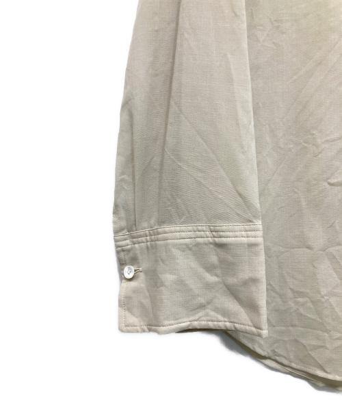 H BEAUTY&YOUTH（エイチ ビューティー&ユース）H BEAUTY&YOUTH (エイチ ビューティー&ユース) シアーシャツ ベージュ サイズ:Sの古着・服飾アイテム