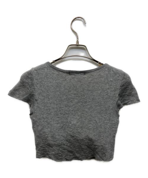 NICENICE MOMENT（ナイスナイス モーメント）NICENICE MOMENT (ナイスナイス モーメント) CAP SLV BRALETTE グレー サイズ:Mの古着・服飾アイテム