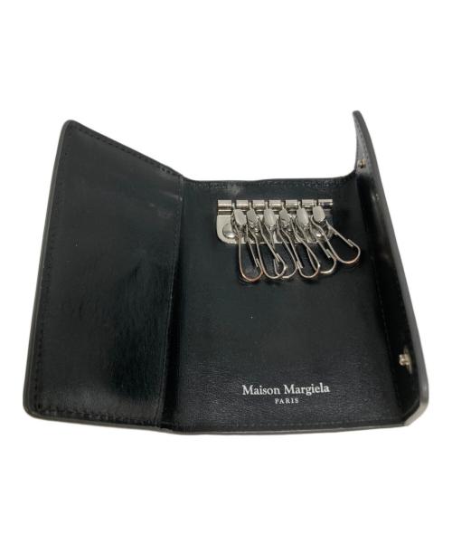 Maison Margiela（メゾンマルジェラ）Maison Margiela (メゾンマルジェラ) 4ステッチ ブロークンミラー レザー キーケース シルバーの古着・服飾アイテム