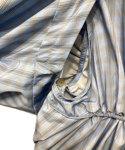 MAISON SPECIAL（メゾンスペシャル）MAISON SPECIAL (メゾンスペシャル) Multiway Taffeta Blouse ブルー サイズ:FREEの古着・服飾アイテム