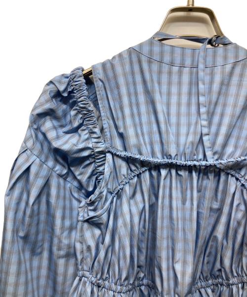 MAISON SPECIAL（メゾンスペシャル）MAISON SPECIAL (メゾンスペシャル) Multiway Taffeta Blouse ブルー サイズ:FREEの古着・服飾アイテム