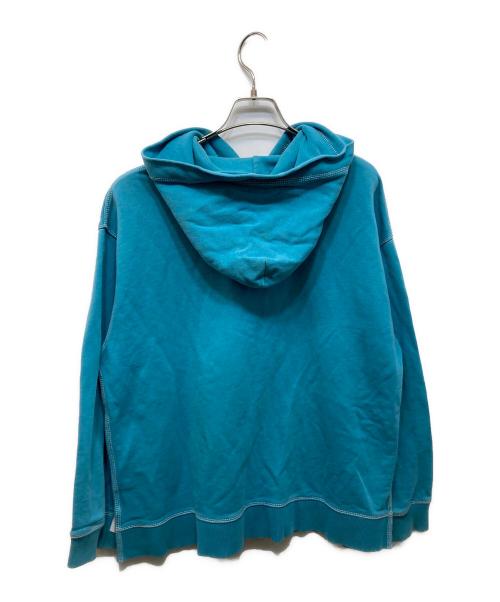 MM6 Maison Margiela（エムエムシックスメゾンマルジェラ）MM6 Maison Margiela (エムエムシックスメゾンマルジェラ) ステッチワークパーカー ブルー サイズ:Sの古着・服飾アイテム