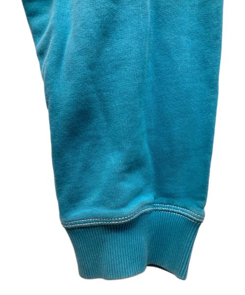 MM6 Maison Margiela（エムエムシックスメゾンマルジェラ）MM6 Maison Margiela (エムエムシックスメゾンマルジェラ) ステッチワークパーカー ブルー サイズ:Sの古着・服飾アイテム