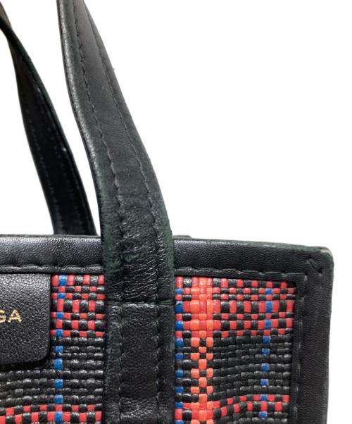 BALENCIAGA（バレンシアガ）BALENCIAGA (バレンシアガ) Bazar Shopper レッド×ブラックの古着・服飾アイテム