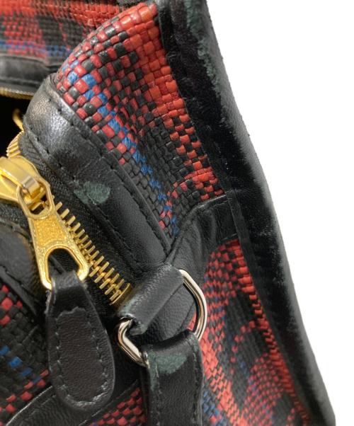 BALENCIAGA（バレンシアガ）BALENCIAGA (バレンシアガ) Bazar Shopper レッド×ブラックの古着・服飾アイテム