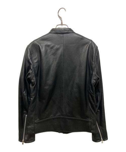 BEAUTY&YOUTH（ビューティーアンドユース）BEAUTY&YOUTH (ビューティーアンドユース) シープ シングル ライダースジャケット ブラック サイズ:Sの古着・服飾アイテム