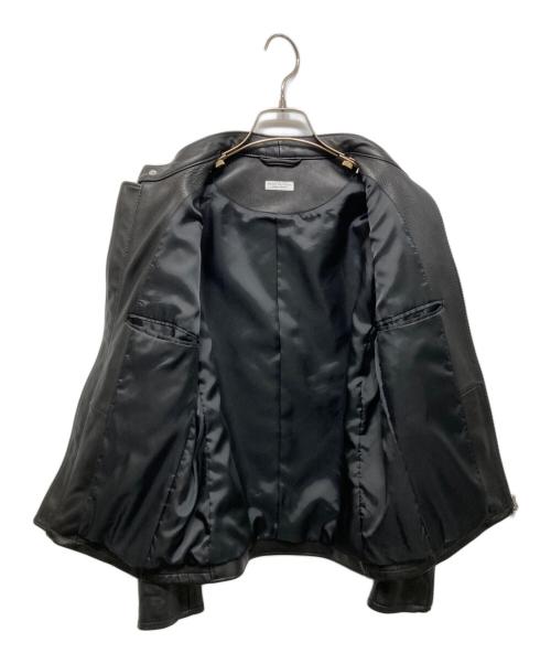 BEAUTY&YOUTH（ビューティーアンドユース）BEAUTY&YOUTH (ビューティーアンドユース) シープ シングル ライダースジャケット ブラック サイズ:Sの古着・服飾アイテム
